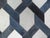Contemporary Montgomery Silver/Blue/Multi Patchwork Leather Area Rug - 9'6"x13'6" For Sale - Image 3 of 10