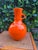 Vintage Atomic Orange Art Pottery Vase by Cherokee Pottery, 1983 For Sale In Naples, FL - Image 6 of 11