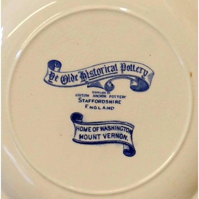 1940s 1940s Staffordshire Historical Plate For Sale - Image 5 of 5