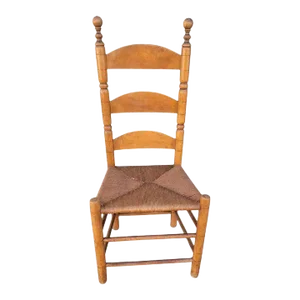 19thc Ladder Back Chair