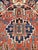 Antique Persian Heriz Carpet, Handmade Wool Oriental Rug, Rust, Navy, Lt Blue For Sale - Image 13 of 18