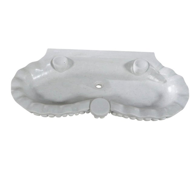 Simply Gorgeous Marble Sink! Huge dramatic size carved out of one solid Marble rock. Will add drama, richness, and...