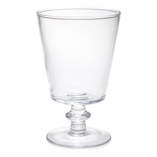 Palmilla Mouth Blown Glass Hurricane, 5.5" x 8.75" For Sale