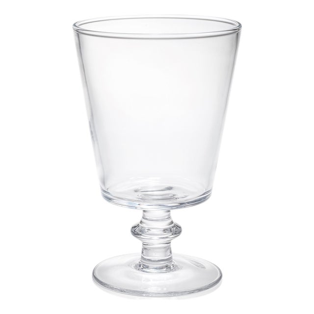 Palmilla Mouth Blown Glass Hurricane, 5.5" x 8.75" For Sale