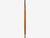 Mid-Century Modern 1950s Swedish Modern, Floor Lamp, Teak, Brass, Pleated Floral Fabric For Sale - Image 3 of 10