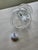 Pair of Vintage Crystal Glass Votive Hurricane Lamps For Sale In New York - Image 6 of 10