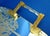 Metal Large 20th Century Mirrored Tray in Murano Glass and Gilded Brass attributed to the Barovier & Toso Glassworks, Italy, 1940s For Sale - Image 7 of 18