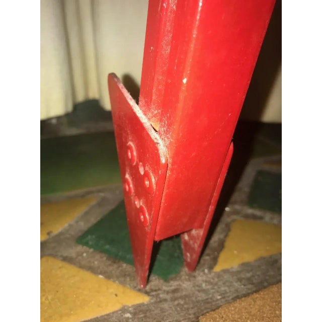 Late 20th Century Repurposed Surveyor's Tripod Floor Lamp For Sale In Atlanta - Image 6 of 7