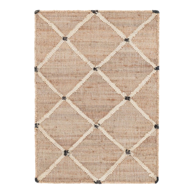 Dash & Albert by Annie Selke Kali Natural Woven Jute Rug, 2'6" x 8' For Sale