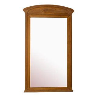 Large Art Nouveau Teak Frame for Mantelpiece Mirror or Picture, 1920 For Sale