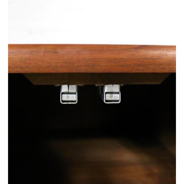 1960s Mid Century Modern Fluted Wood Coffee Table For Sale - Image 4 of 10