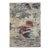 5x8 Gray Hand-Knotted Wool Viscose Pixelated Hues Abstract Modern Carpet Rug For Sale