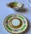 Antique Tressemanes & Vogt Limoges "La Cloche" Cream Soup Bowls & Saucers - Set of 12 For Sale - Image 11 of 18