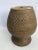 Early 21st Century Southwest-Style Intricately Carved Stoneware Vase For Sale - Image 5 of 13