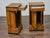 Pair of 19th Century Biedermeier Bedside Cabinets, Walnut and Ebonized Columns For Sale - Image 9 of 12