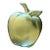 Vintage Brass Apple Wall Clip For Sale