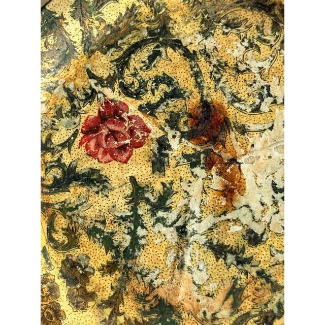 Vintage Mid-Century Paper Mâché Alcohol-Proof Coasters Set of 6 For Sale - Image 4 of 10