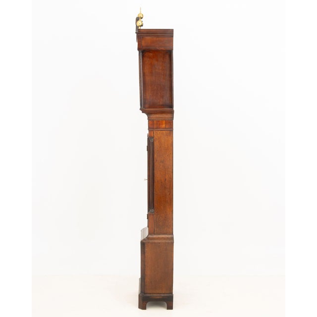 George IV Mahogany and Oak Longcase Clock, by Joseph Whiston For Sale - Image 16 of 17