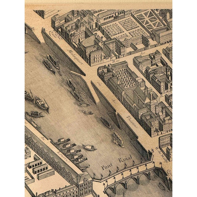 Paris Maps (Louvre Issued) - A Pair For Sale In Providence - Image 6 of 18
