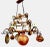 1990s Adele Kerr Chandelier Custom-Made 6 Bulb Light Fixture For Sale - Image 9 of 11