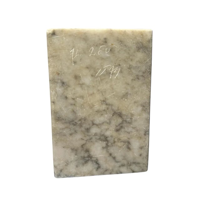 A charming pair of mid-century hand-carved alabaster owl bookends, crafted in Italy circa 1950s. Each owl is meticulously...