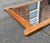Sculptural Art Deco Wall Mirror in Oak from Hansen & Pedersen, 1940s For Sale - Image 4 of 6