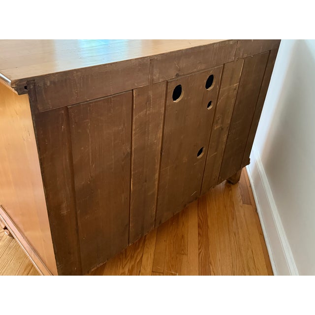 Italian Midcentury Pine Sideboard With Applied Fruit Carvings For Sale - Image 14 of 15