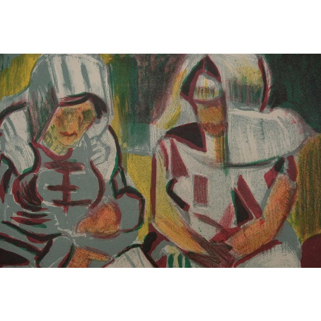 François Desnoyer, Liseuses aux coiffes blanches, Lithograph For Sale - Image 5 of 8