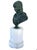 Bronze Grand Tour Bronze Bust of a Roman Goddess For Sale - Image 8 of 9