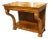 Antique French Louis Philippe Style Console Table With Single Drawer, C. 1860 For Sale