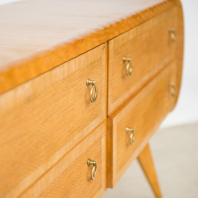 Italian Rattan Chest of Drawers, 1960s For Sale - Image 4 of 18