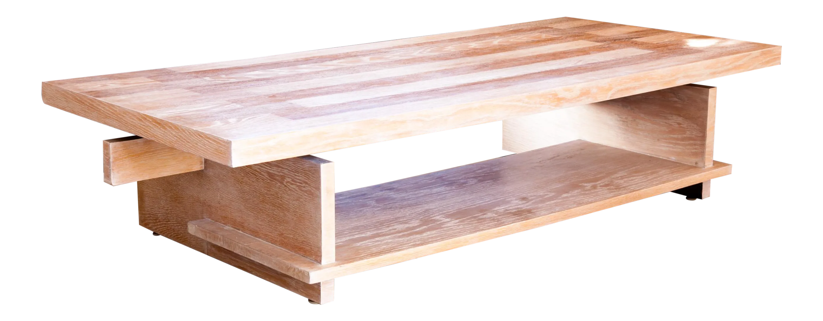 Lane Altavista Coastal Constructivist Cerused White Oak Walnut