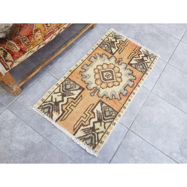 1950s Handmade wool and cotton rug in Turkish Anatolian Carpet, Vintage Area Rug, Turkish Vintage Anatolian Rug, Handmade...