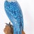 Late 20th Century Carved and Painted Wood Parrot Sculpture For Sale - Image 5 of 8