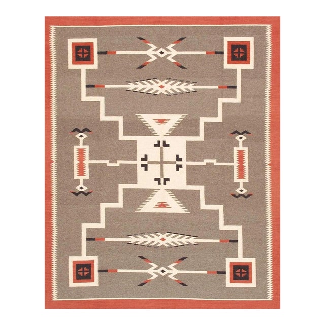 Tuscany Wool Mocha Area Rug, 8' 1'' X 9'11'' For Sale