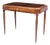 Art Deco Walnut Writing Table with Satinwood Inlay, 1925 For Sale