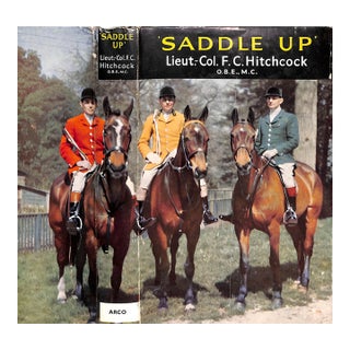 "Saddle Up: A Guide to Equitation and Stable Management Including Hints to Instructors" 1959 Hitchcock, f.c. For Sale