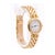 Van Cleef & Arpels 1990s Van Cleef & Arpels La Collection 18k Gold Diamond Bezel Ladies Watch For Sale - Image 4 of 10