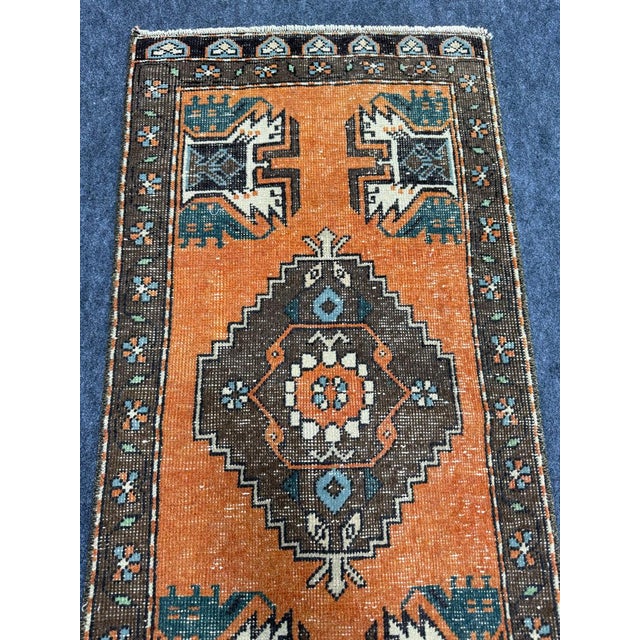 Turkish Yastik Rug 1'7" x 3'5" For Sale - Image 4 of 5