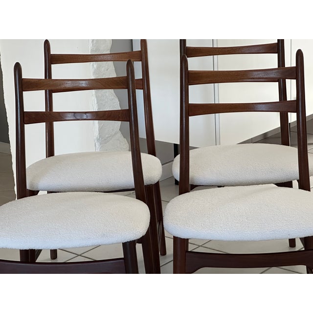 Teak Chairs by Wilkhan de Georg Leowald, Germany, 1960, Set of 4 For Sale - Image 10 of 18