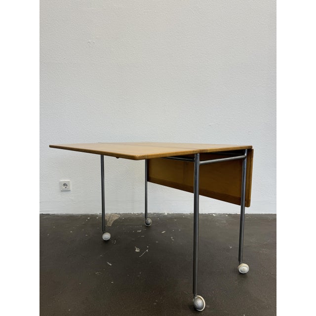 Bruno Mathsson Side Table by Bruno Mathsson for Karl Mathsson, 1960s For Sale - Image 4 of 7
