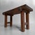 Vintage Japanese Minimalist Display Bench, 1960s For Sale - Image 14 of 14