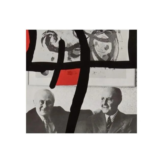 Joan Miro, Sert, Miró, Foix, Llorens Artigas, 1980, Lithograph, Framed For Sale - Image 6 of 7