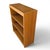 Wood Small Vintage Danish Modern Teak Bookcase For Sale - Image 7 of 17