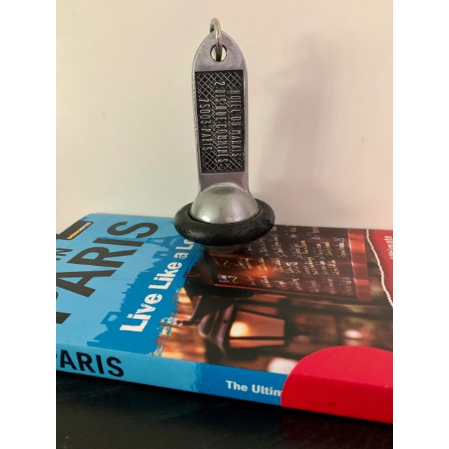 What a wonderful focal point for a book shelf or desk - May be used as a paperweight. Authentic! - 1980's. Hotel du Marais...