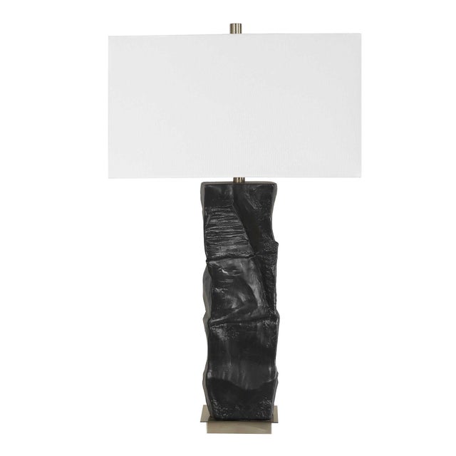 Altaria Black Table Lamp For Sale In Chicago - Image 6 of 9