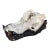 Late 20th Century Rock Crystal Geode Dragon Head Modern Sculpture 8.5 Lb For Sale