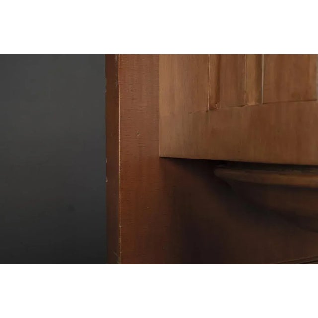 Modern Organic Architectural Wooden Lamps, Set of 2 For Sale - Image 15 of 18