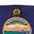 Vintage Cotton State Flag of Kansas With Sewn Lettering For Sale - Image 4 of 5