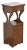 Stickley Brothers Style Antique Mission Oak Arts & Crafts Cellarette or Smoker Stand, Circa 1910 For Sale
